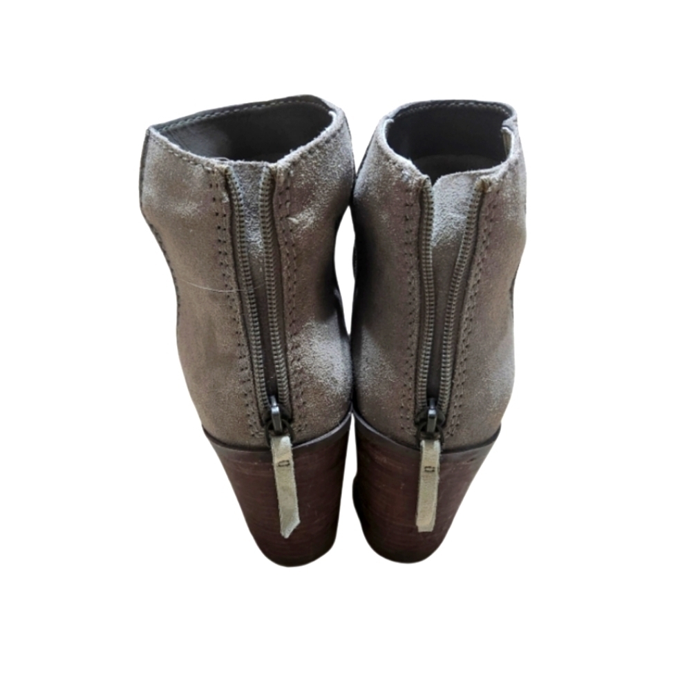 BP Gray Suede Pointed Toe Boots - Picture 5 of 6